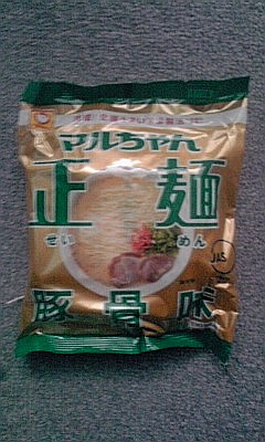 マルちゃん_正麺_豚骨味 マルちゃん_正麺_豚骨味